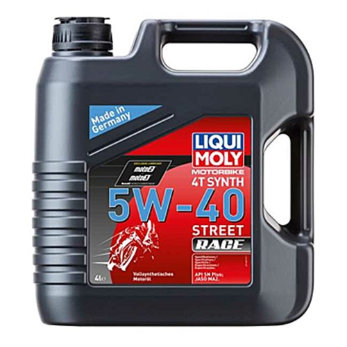 LIQUI MOLY 5W40 SYNTH STREET RACE 4L 1685 (4 TO A BOX)