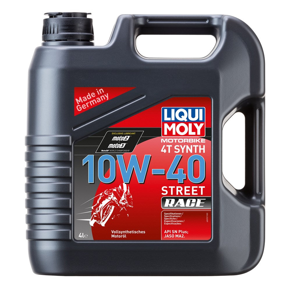 LIQUI MOLY 10W-40 SYNTH STREET RACE 4L 20754 (4 TO A BOX)