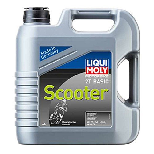 LIQUI MOLY 2T MIN SCOOTER (GEN USE) 4L 1237 (4 TO A BOX)