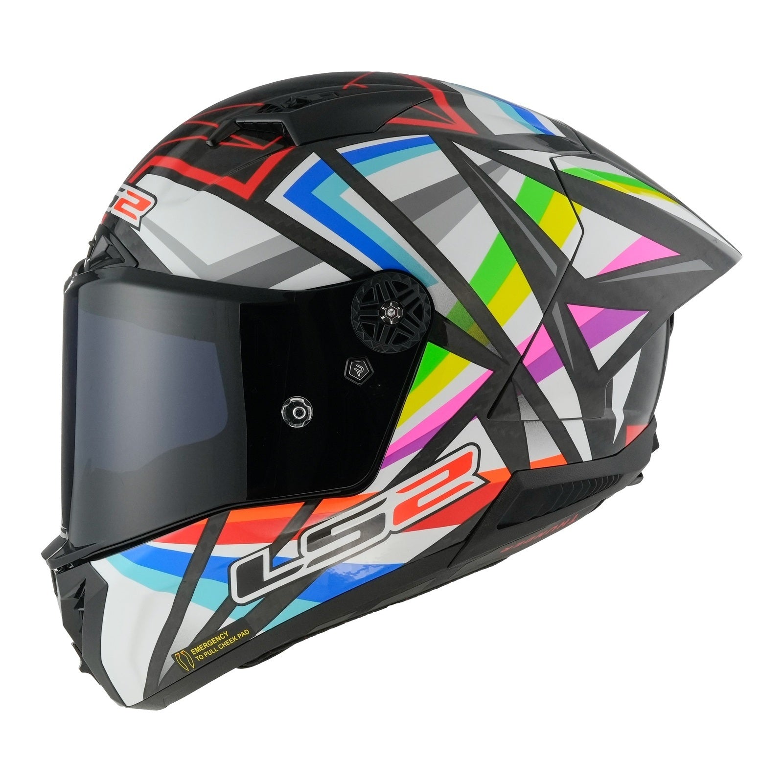 LS2 FF806C Thunder Carbon GP Aero Flash - Black