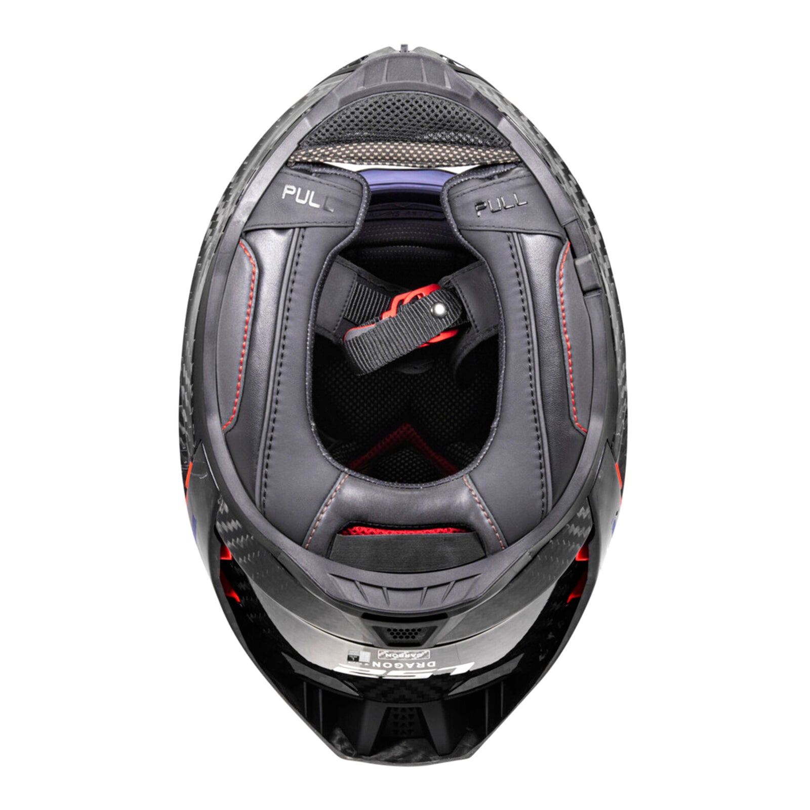 LS2 FF807 Dragon Helmet - Matte Carbon 06