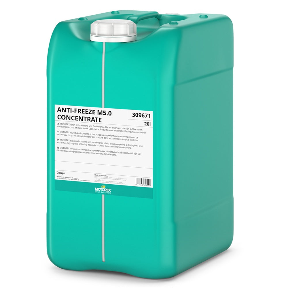 Motorex Anti-Freeze M5.0 Concentrate 20 Litre Drum - Superseded from MAFG4825 [309671]