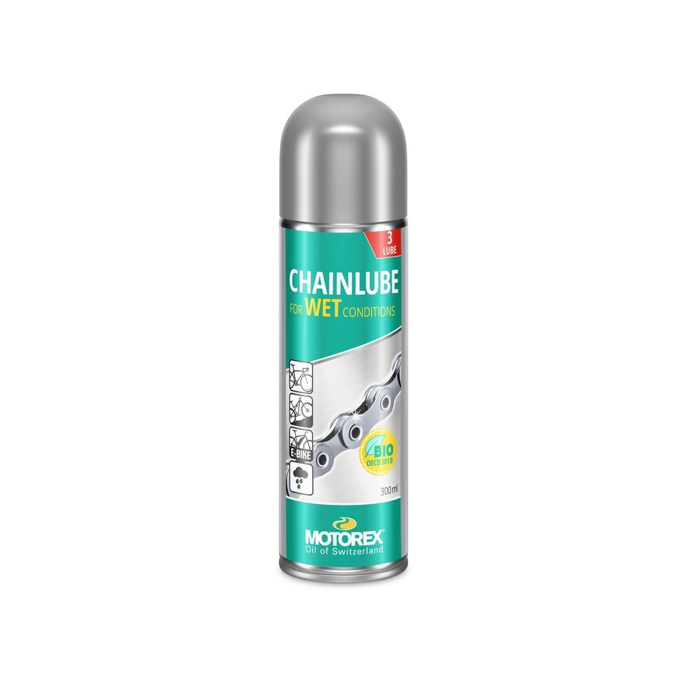 Motorex Bike Line Chain Lube Wet Conditions - Spray - 300ml (12) [308961]