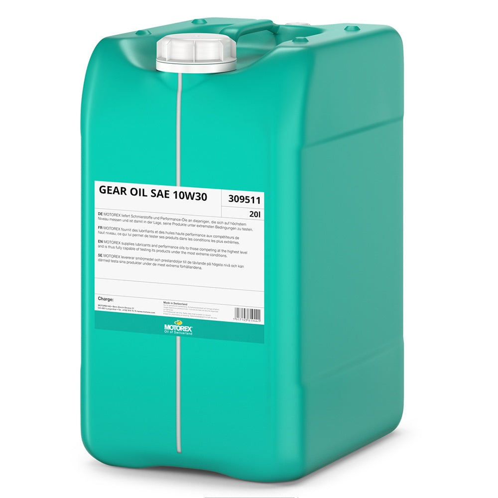 Motorex Gear Oil SAE 10W30 - 20 Litre Drum - Superseded from MGO10W3025 [309511]
