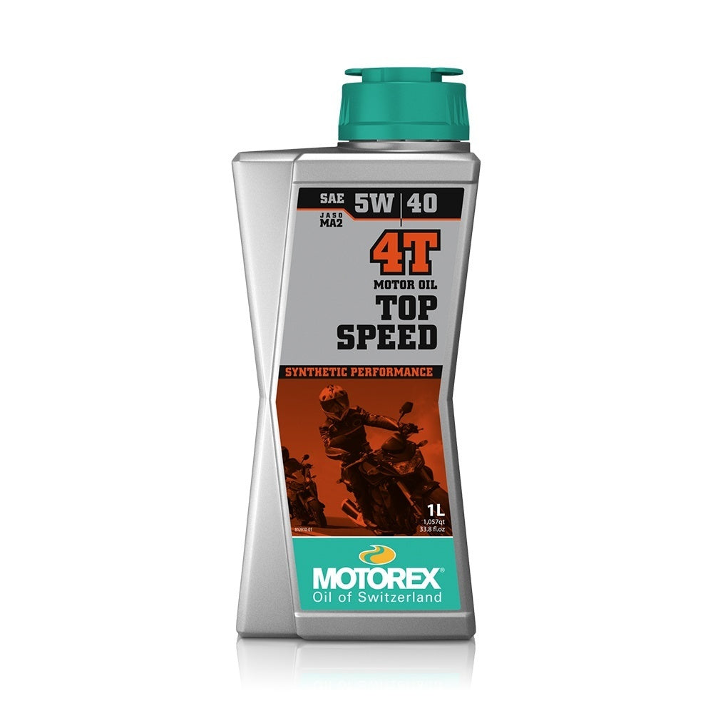 Motorex Top Speed MC (MA2) 4T 5W40 - 1 Litre (10) [308272]