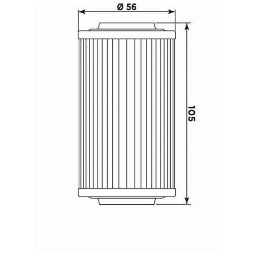 MIW OIL FILTER BO14001 (HF556) BRP/SEA-DOO