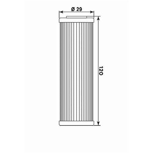 MIW OIL FILTER BT13001 (HF631) BETA