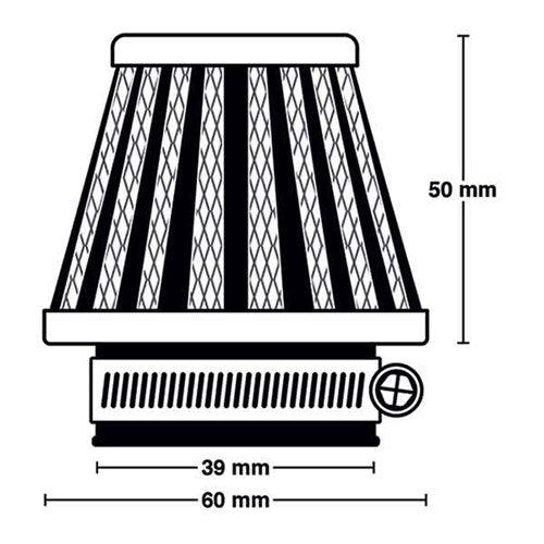 MIW POWER FILTER M5002 39MM