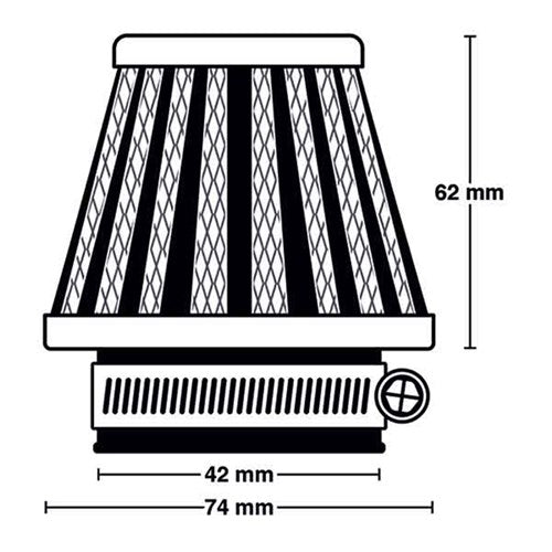 MIW POWER FILTER M5003 42MM