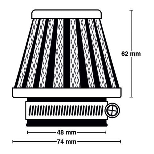 MIW POWER FILTER M5005 48MM