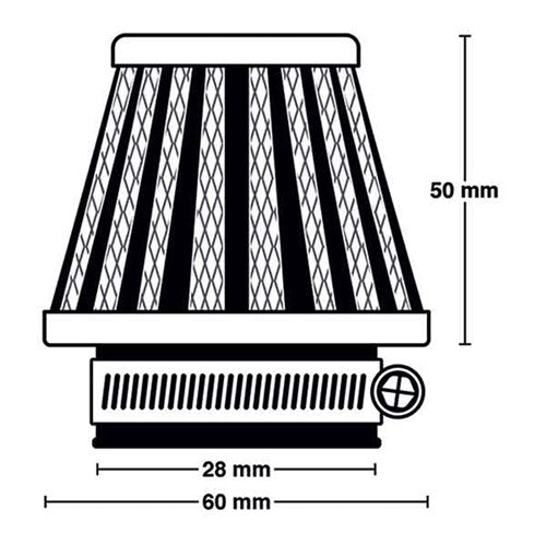 MIW POWER FILTER M5009 28MM