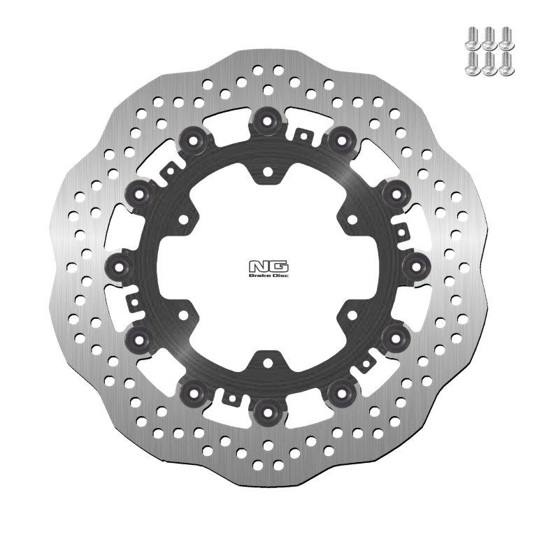 NG Brakes OEM Replacement Rotor Wave Type - NG1137X