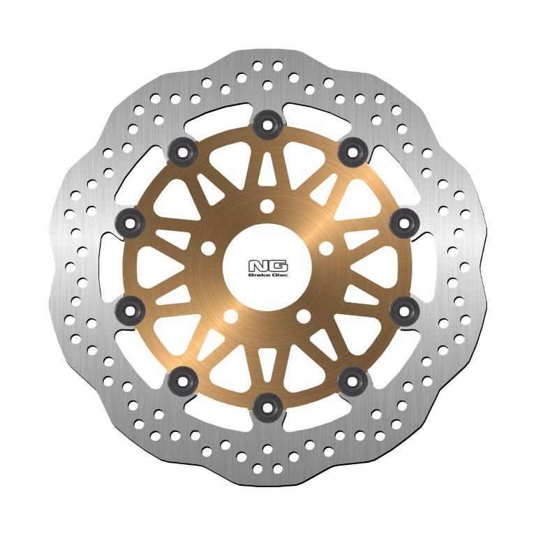 NG Brakes OEM Replacement Rotor Wave Type - NG120X