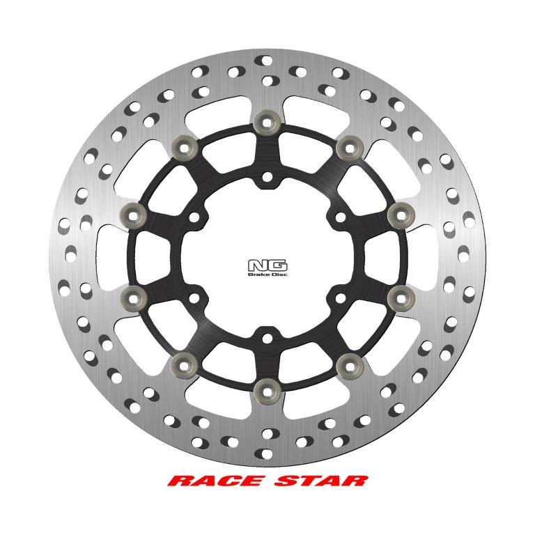 NG Premium Floating Heat Treated Racing Rotor RACE STAR - ZG SERIES - NG1214ZG