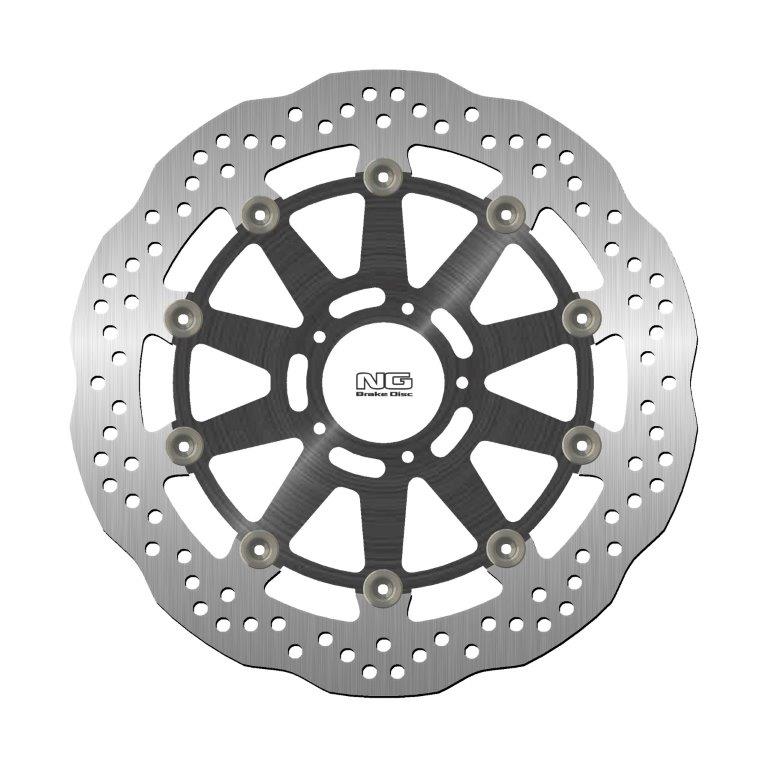 NG Brakes Premium Alloy Center Rotor Wave Type - NG1565XG