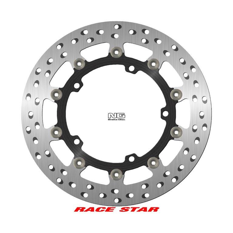 NG Premium Floating Heat Treated Racing Rotor RACE STAR - ZG SERIES - NG1708ZG
