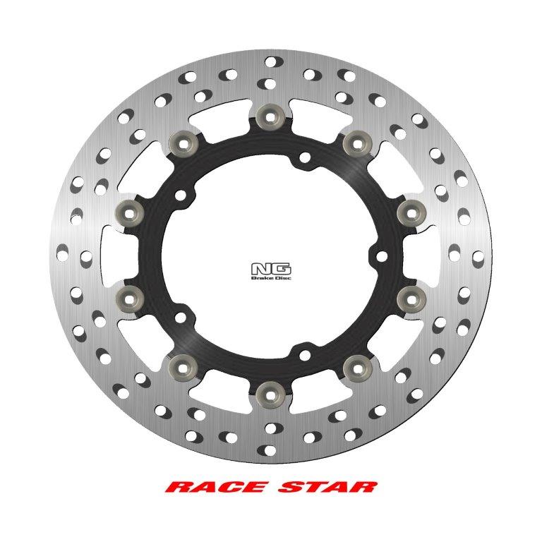 NG Premium Floating Heat Treated Racing Rotor RACE STAR - ZG SERIES - NG1786ZG