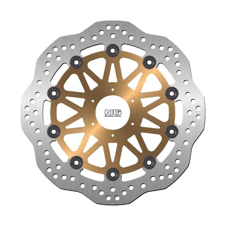 NG Brakes OEM Replacement Rotor Wave Type - NG216X