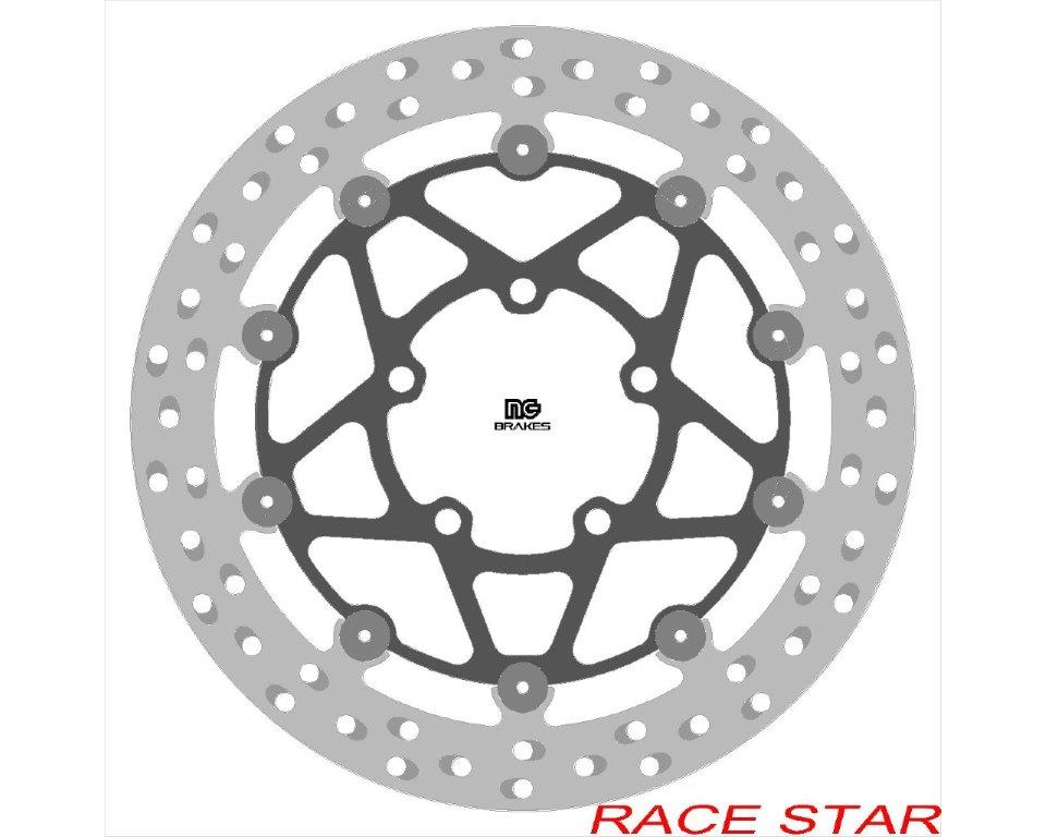 NG Premium Floating Heat Treated Racing Rotor RACE STAR - ZG SERIES - NG2276ZG