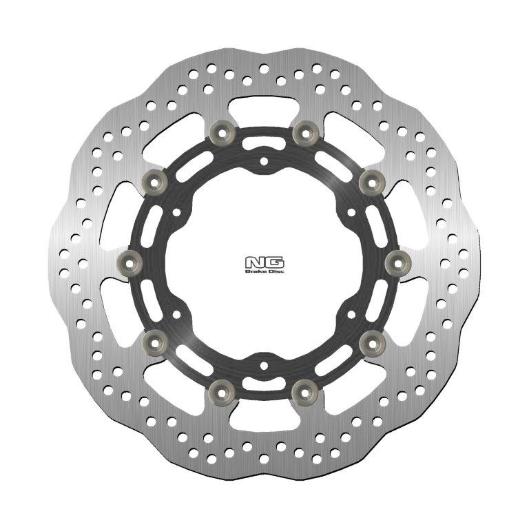 NG Brakes Premium Alloy Center Rotor Wave Type - NG297XG