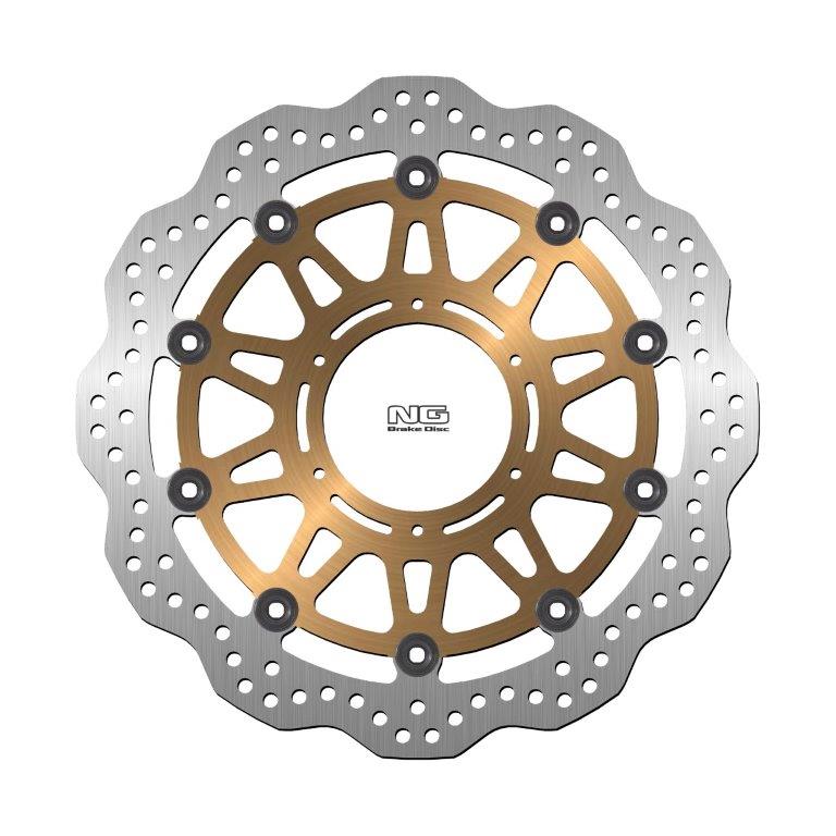 NG Brakes OEM Replacement Rotor Wave Type - NG644X