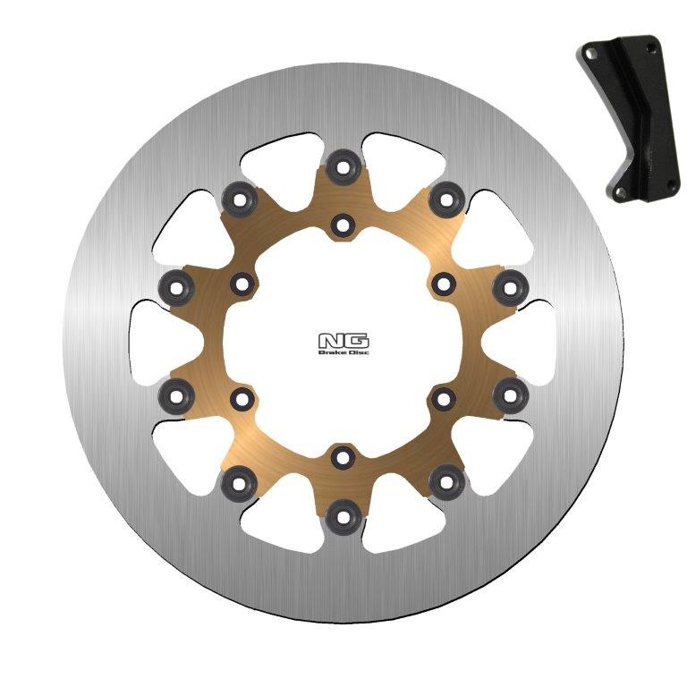 NG Oversize Rotor Kit 320mm Includes Bracket - NG723SPK13