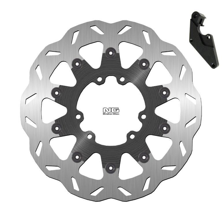 NG Oversize Rotor Kit 320mm Includes Bracket - NG724XK14