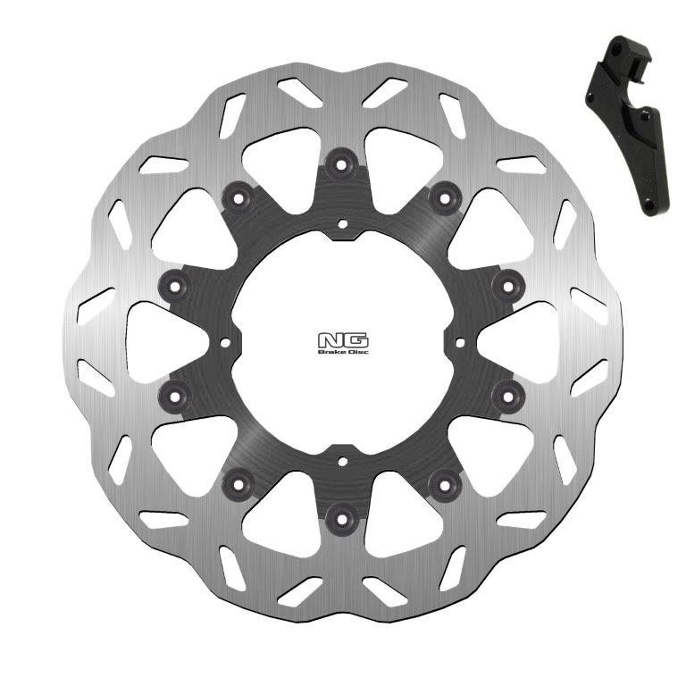 NG Oversize Rotor Kit 320mm Includes Bracket - NG726XK15