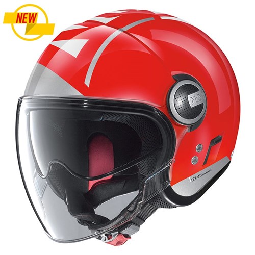 NOLAN N-21 VISOR AVANT-GARDE CORSA RED (S) [79]