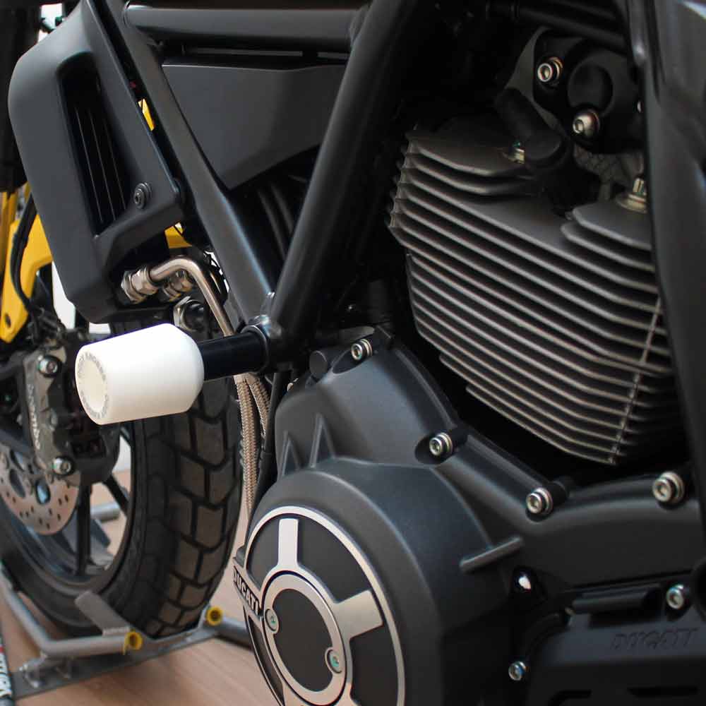 OGGY KNOBBS 800 SCRAMBLER (ALL) 15-19 (White Knobbs) - OK413