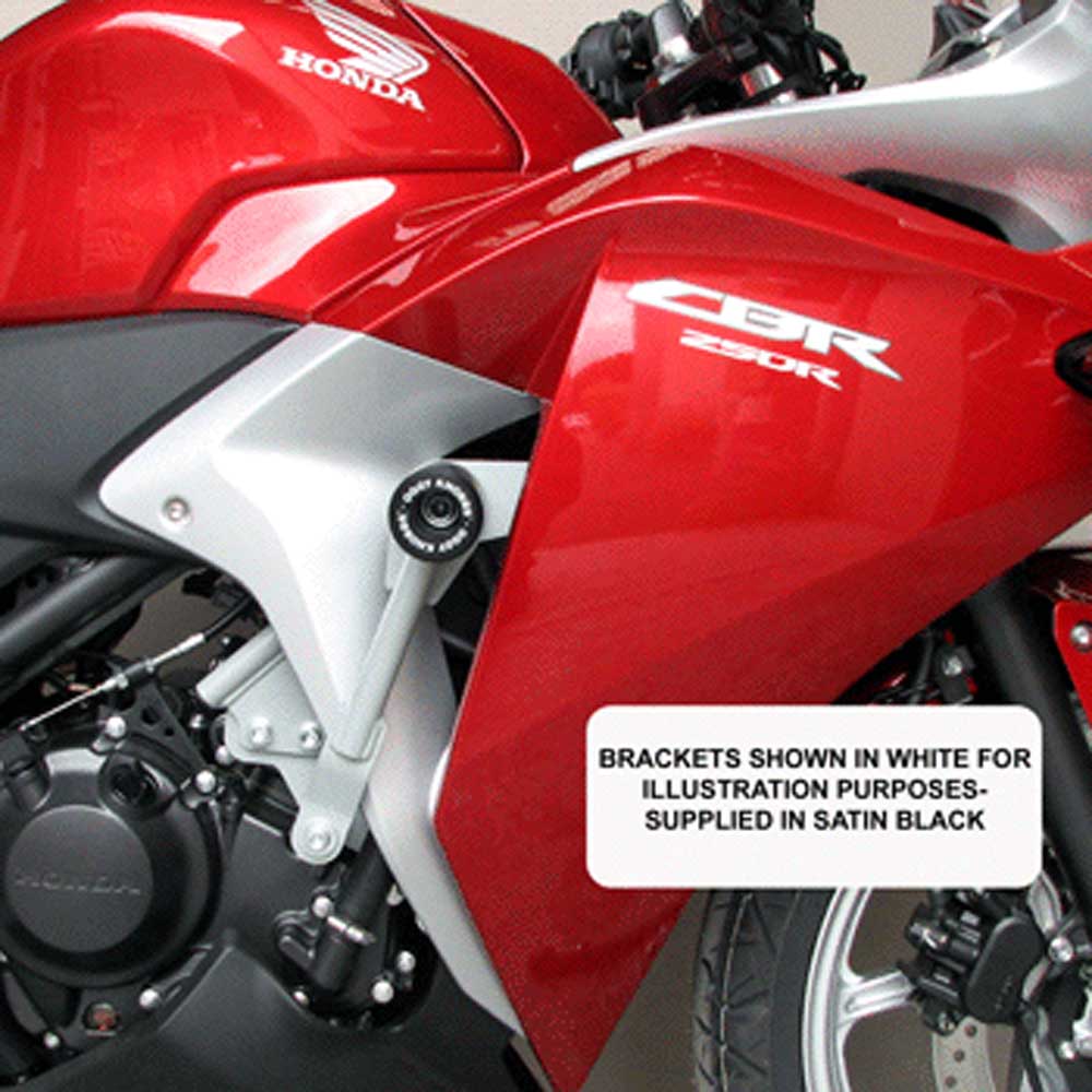 OGGY KNOBBS CBR 250 R 11-14 (Black Knobbs) - OK512