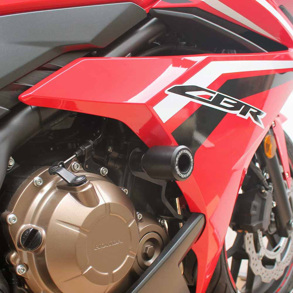 OGGY KNOBBS CBR 500 R 16-18 (Black Knobbs) - OK526