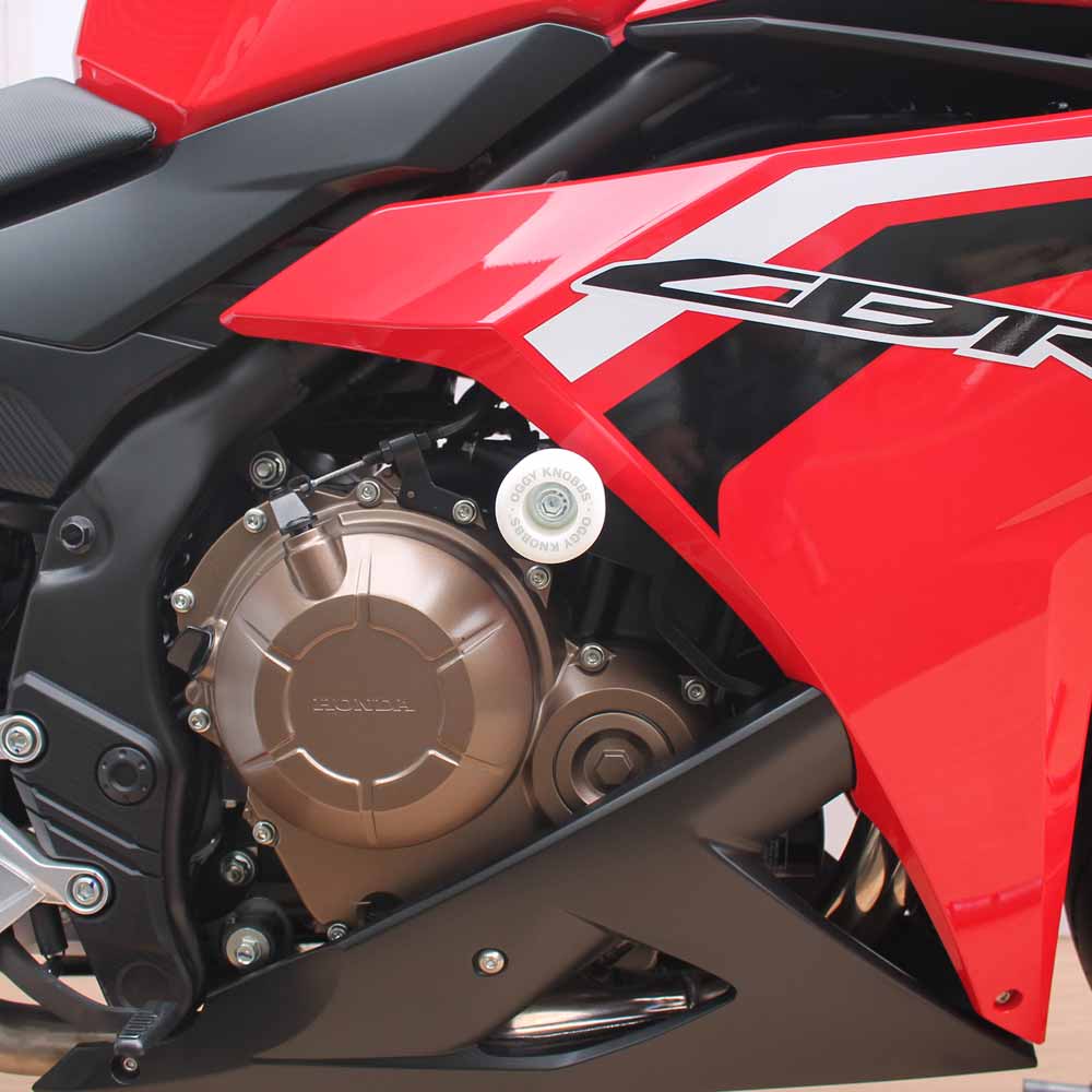 OGGY KNOBBS CBR 500 R 16-18 (White Knobbs) - OK527