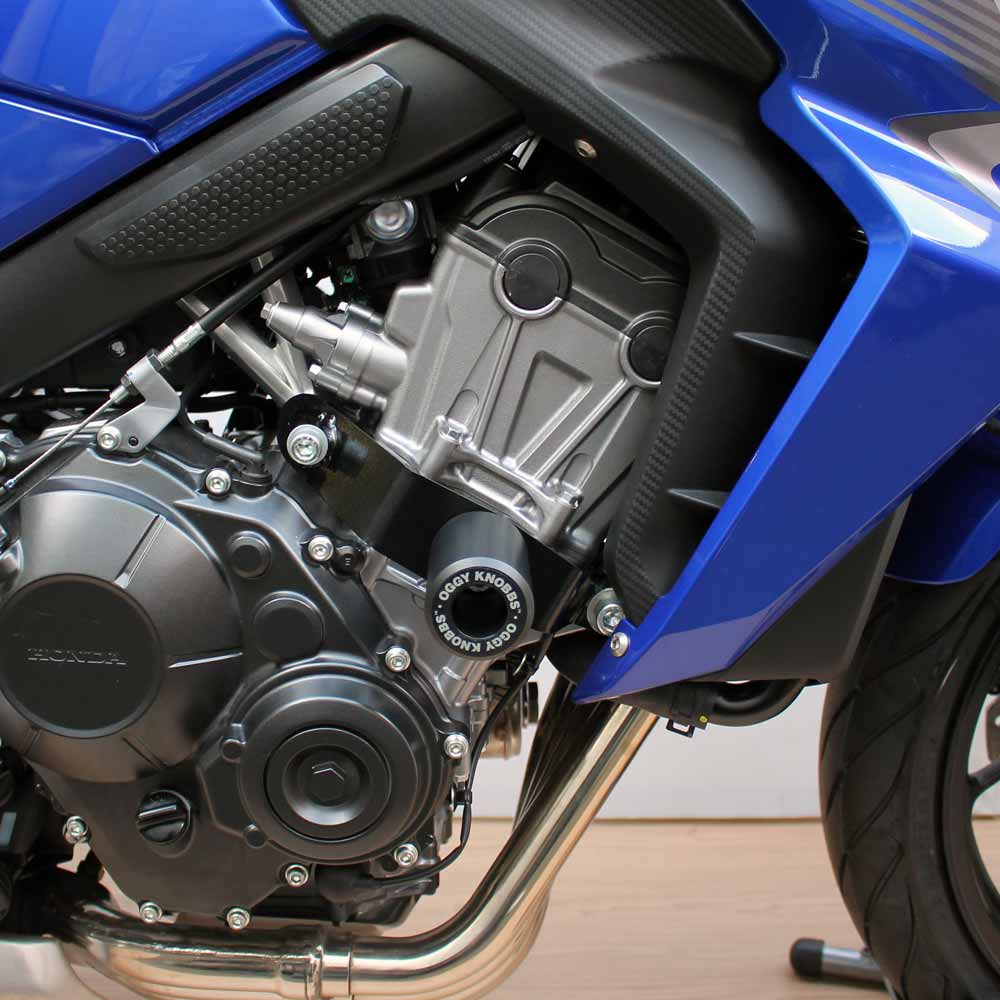OGGY KNOBBS CB 650 F & CBR 650 F 14-18 (Black Knobb) - OK552
