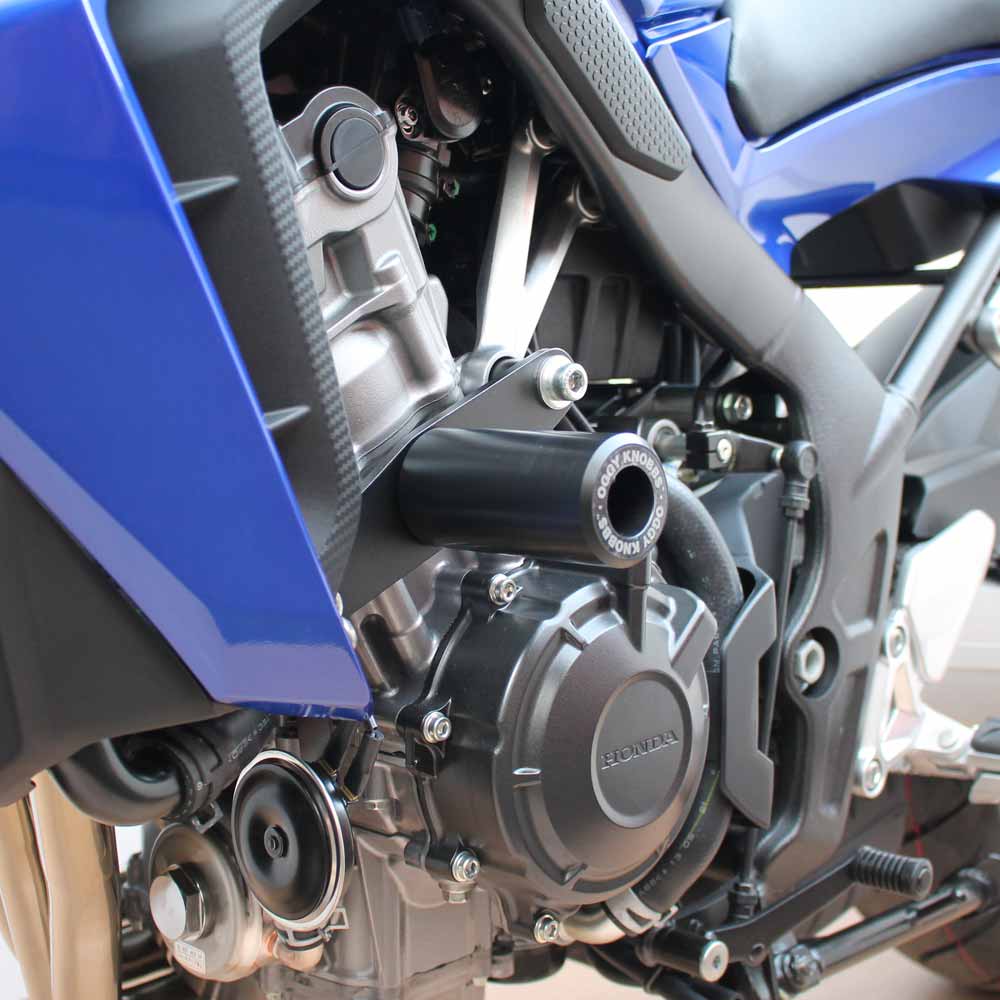 OGGY KNOBBS CB 650 F & CBR 650 F 14-18 (Black Knobb) - OK552