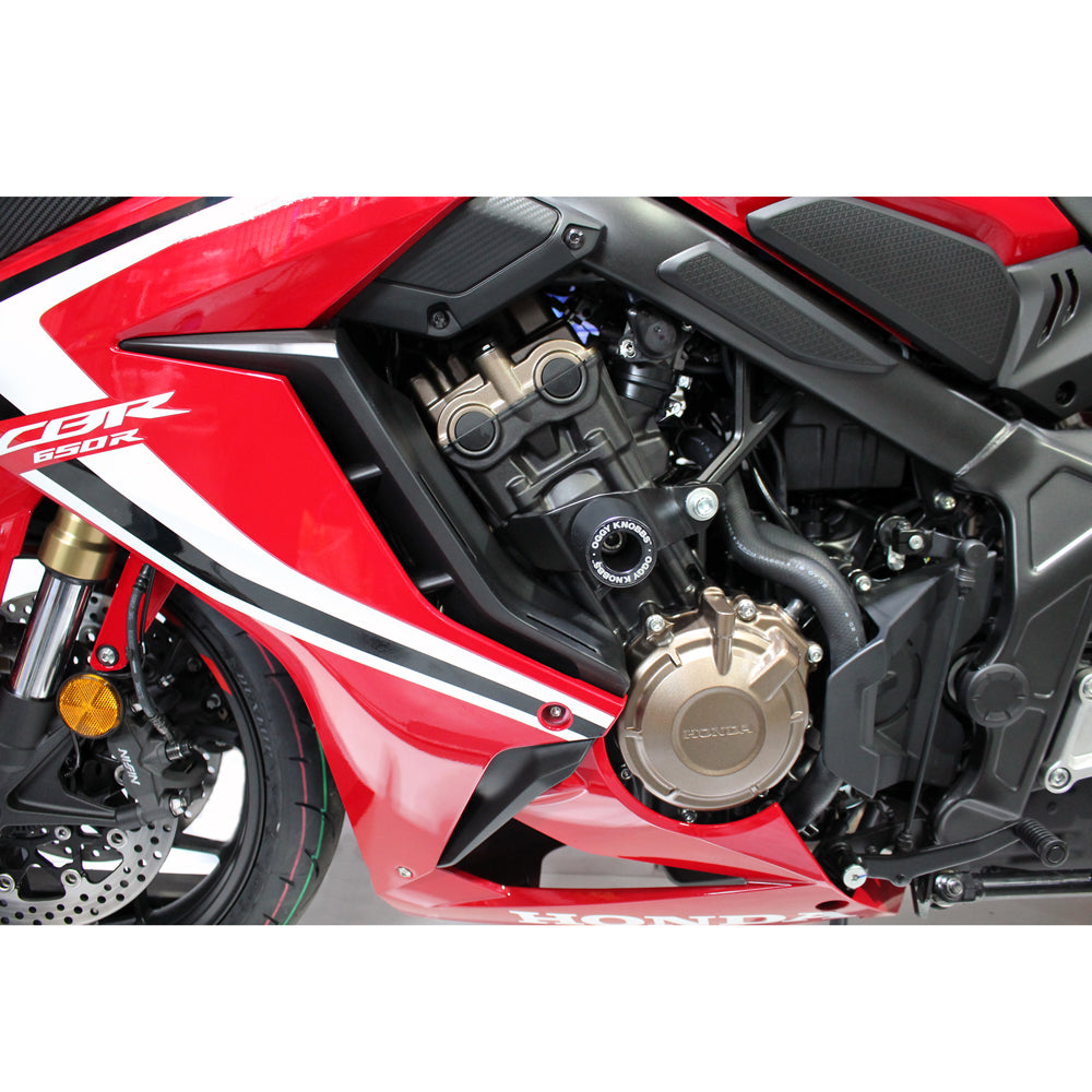 OGGY KNOBBS CBR 650 R 19-23 (Black Knobbs) - OK566