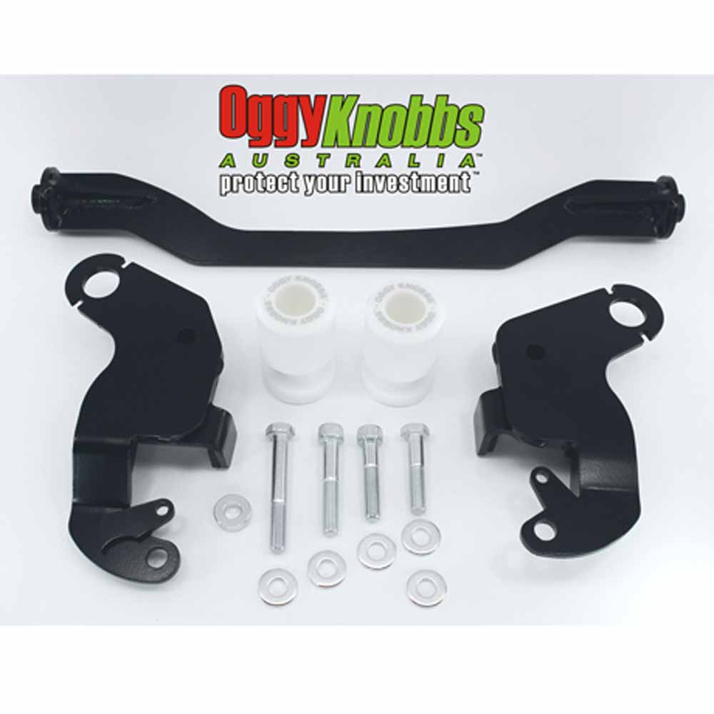 OGGY KNOBBS ZX-6R 09-18 (White Knobbs) - OK619