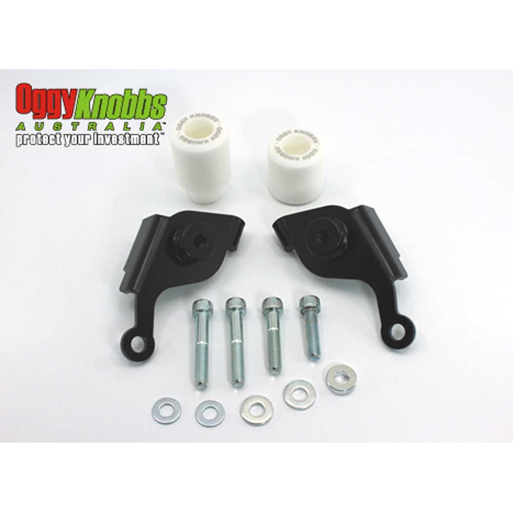 OGGY KNOBBS GSX-R 600 & GSX-R 750 08-10 (White Knobbs) - OK729