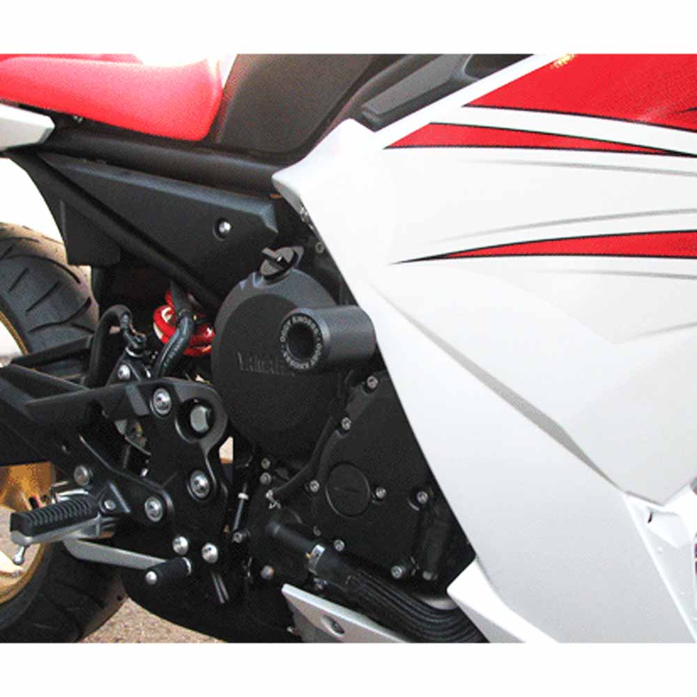 OGGY KNOBBS FZ6R 10-17 (Black Knobbs) - OK816