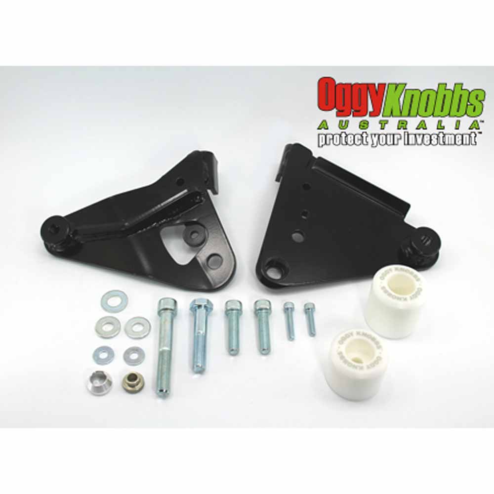 OGGY KNOBBS YZF-R1 09-14 (White Knobbs; NO CUT) - OK895