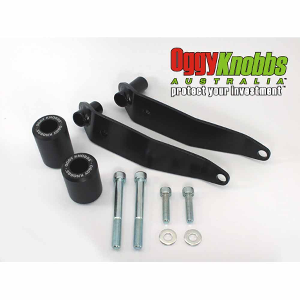 OGGY KNOBBS 885, 995 & 1050 SPEED TRIPLE 97-10 (Black Knobbs) - OK920