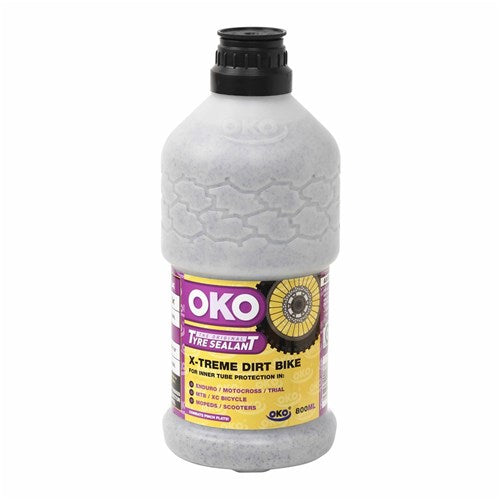 OKO X-TREME DIRT BIKE TUBE SEALANT - 800ML (12 TO A BOX) (OLD L03706OK)