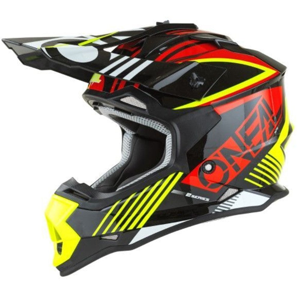 ONEAL 2SRS YOUTH HELM RUSH V.22 - RED/N-YEL (LG) [ONC01] #