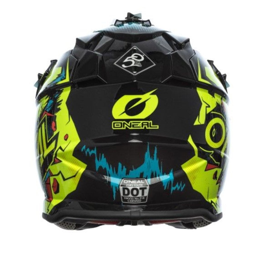 ONEAL 2SRS YOUTH HELM VILLAIN V.22 - N-YEL (MD) [ONC01] #