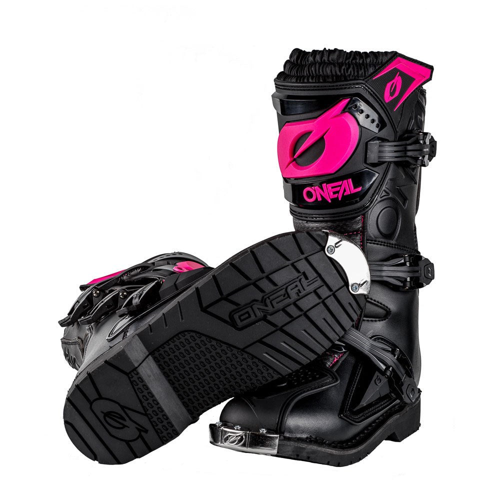 ONEAL RIDER PRO LADIES BOOTS BLK/PINK (05) [ONC01] #