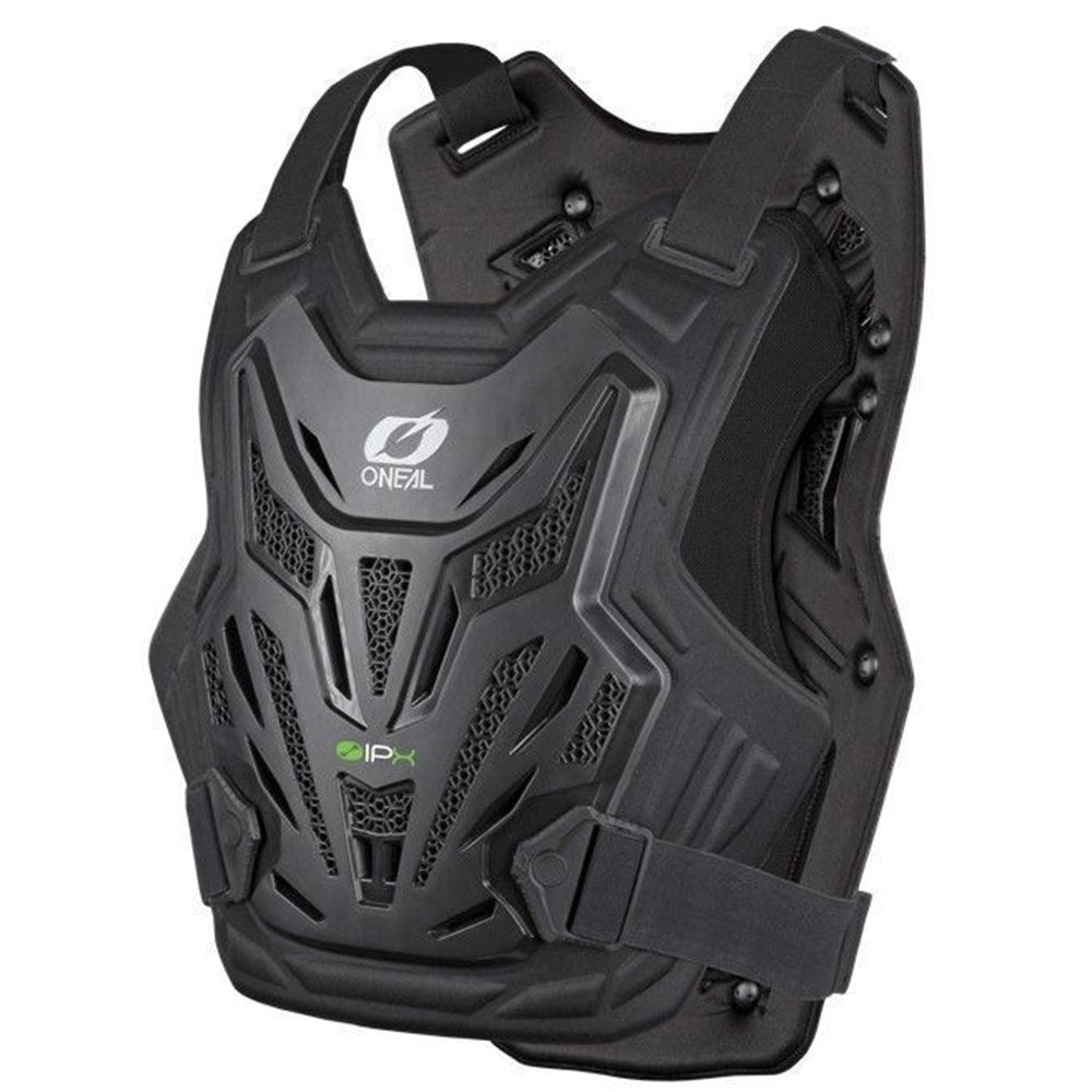 ONEAL SPLIT CHEST PROTECTOR LITE BLK ADULT (SM/MD)