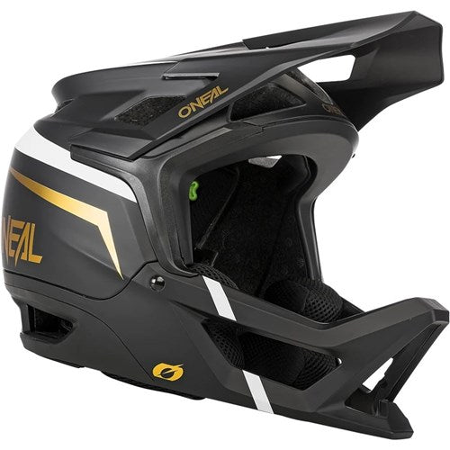 ONEAL 23 TRANSITION HELMET FLASH BLK/WHT/GLD (SM)