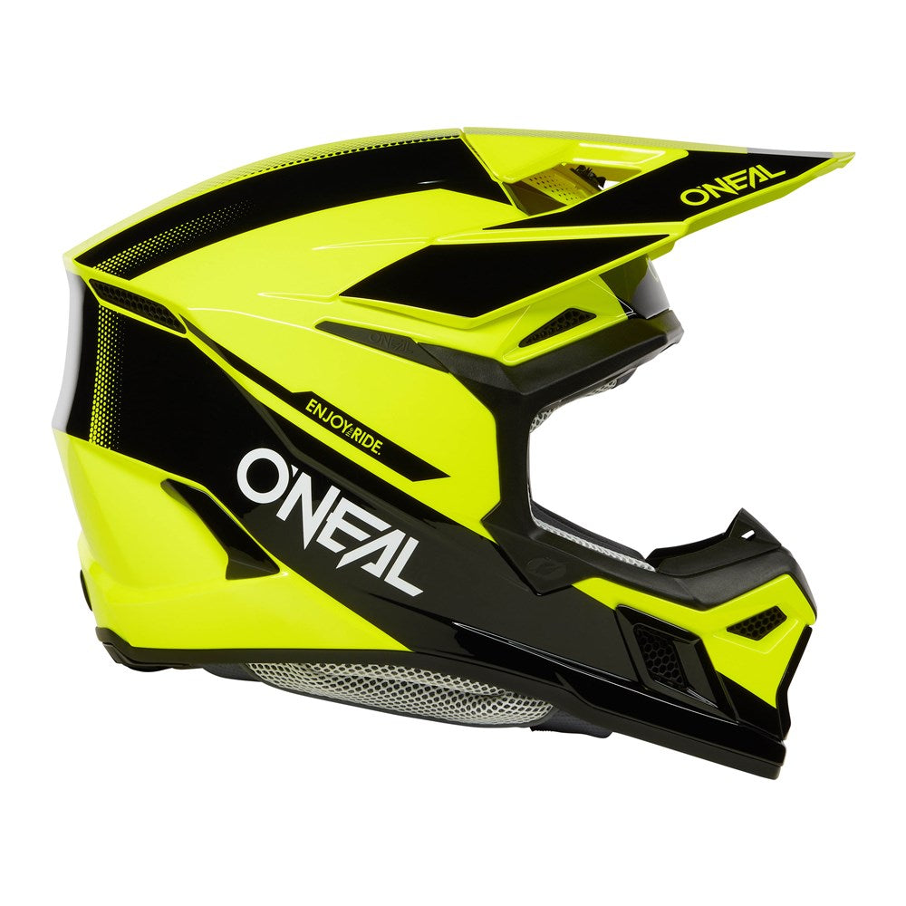 ONEAL 3SRS HELM RACE V.25 - BLK/N-YEL (LG) #