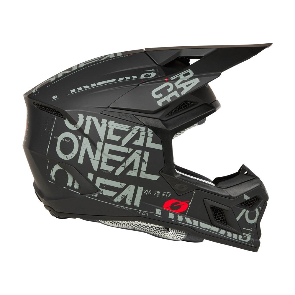 ONEAL 3SRS HELM STATIC V.25 - MATTE BLK/GRY (LG) #