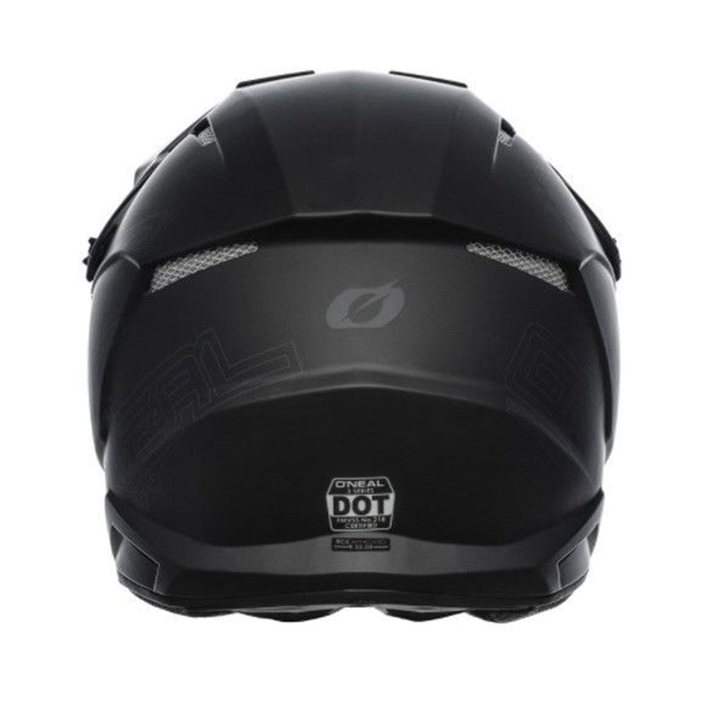 #ONEAL 3SRS HELMET FLAT 2.0 V.20 - BLACK [ONC01]